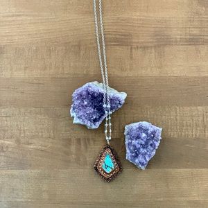 Artisan Made Yungai Turquoise Necklace